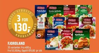 Coop Obs Fjordland tilbud