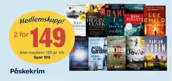 Coop Obs Påskekrim tilbud