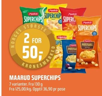 Coop Obs Maarud superchips tilbud