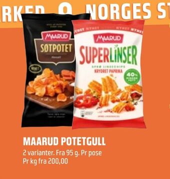 Coop Obs Maarud potetgull tilbud