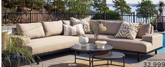 Møbelringen Lucas hjørnesofa Sunbrella® tilbud