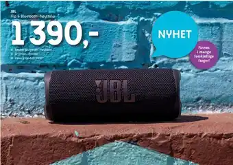 ELON Jbl Flip 6 Bluetooth -høyttaler tilbud