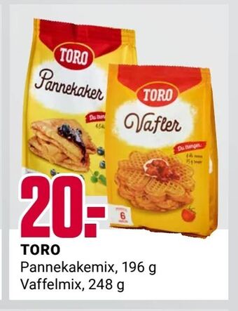 Europris Toro tilbud