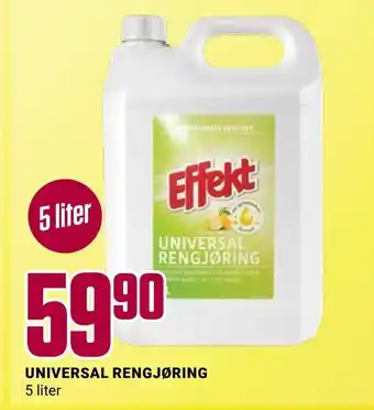 Europris Universal rengjøring tilbud