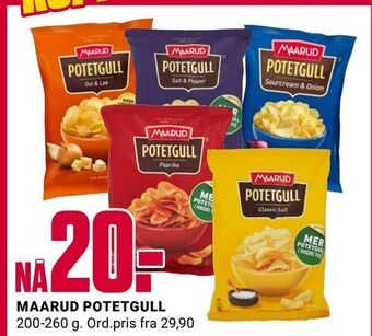 Europris Maarud potetgull tilbud