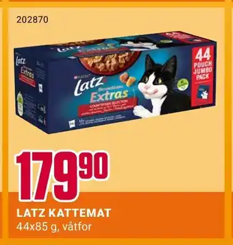 Europris Latz kattemat tilbud