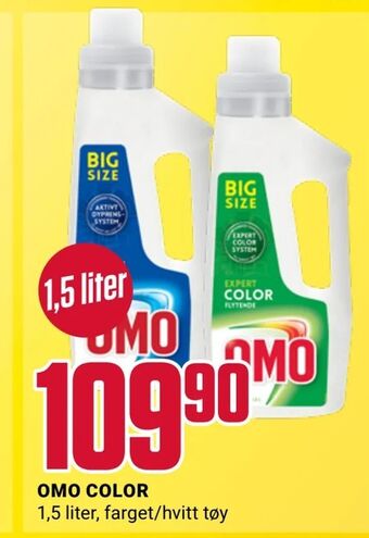 Europris Omo color tilbud
