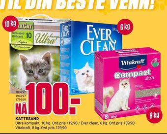 Europris Kattesand tilbud