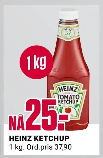 Europris HEINZ KETCHUP tilbud