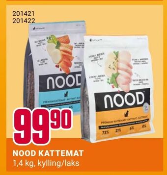 Europris Nood kattemat tilbud