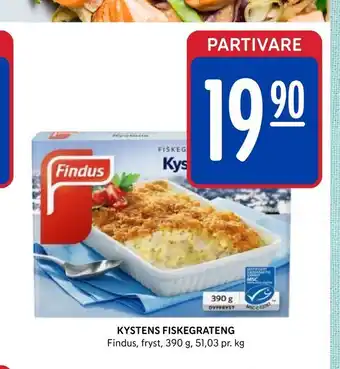 Rema 1000 Kystens fiskegrateng tilbud