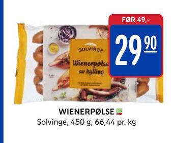 Rema 1000 Wienerpølse tilbud