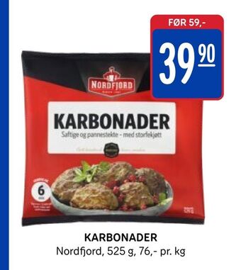 Rema 1000 Karbonader tilbud