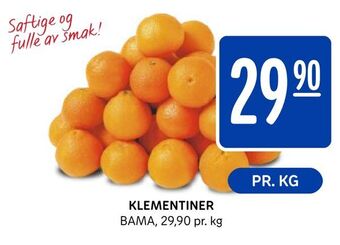 Rema 1000 Klementiner tilbud