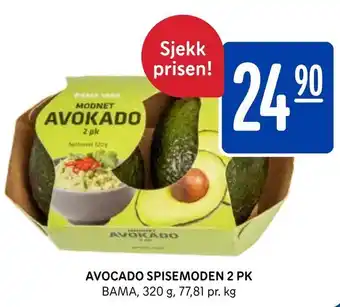 Rema 1000 AVOCADO SPISEMODEN 2 PK tilbud