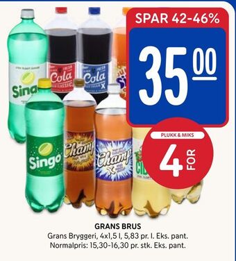 Rema 1000 Grans brus tilbud