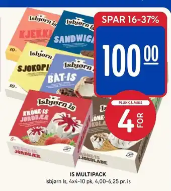 Rema 1000 Is multipack tilbud