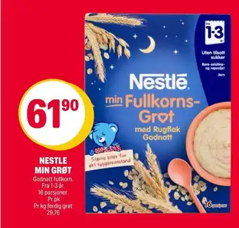 Coop Extra Nestle min grøt tilbud