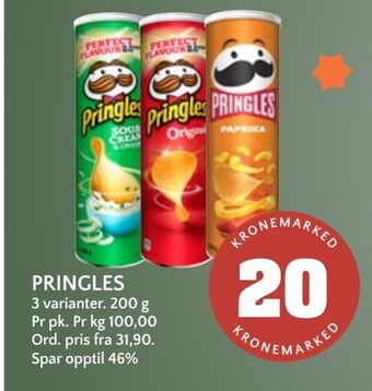 Coop Mega Pringles tilbud