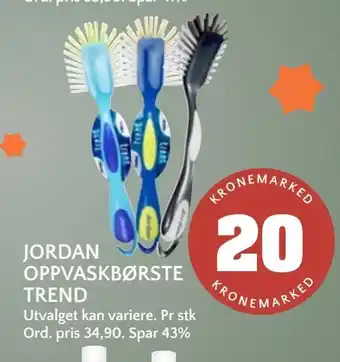 Coop Mega Jordan oppvaskbørste trend tilbud