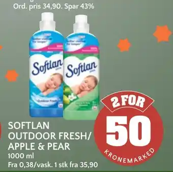 Coop Mega Softlan outdoor fresh/ apple & pear tilbud