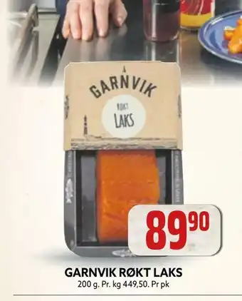 Coop Obs Garnvik røkt laks tilbud