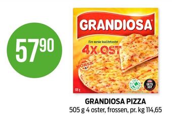 Kiwi Grandiosa pizza tilbud