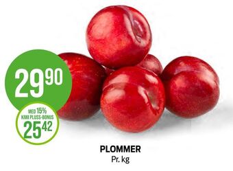 Kiwi Plommer tilbud