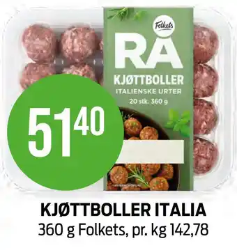 Kiwi Kjøttboller italia tilbud