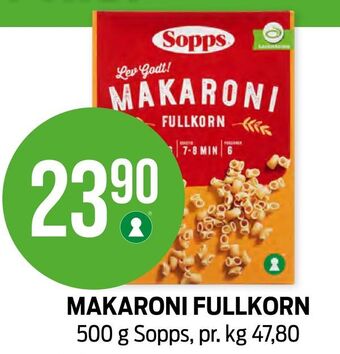 Kiwi Makaroni fullkorn tilbud