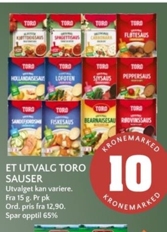 Coop Mega Toro saus tilbud