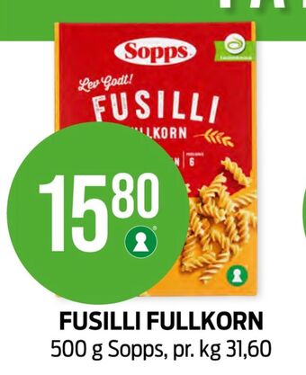 Kiwi Sopps pasta tilbud
