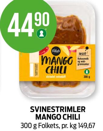 Kiwi Folkets svinekjøtt tilbud