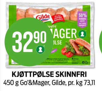 Kiwi Gilde kjøttpølser tilbud
