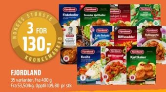 Coop Obs Fjordland ferdigretter tilbud