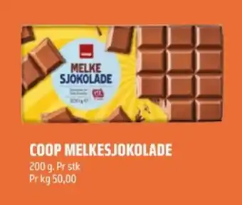 Coop Obs Coop sjokoladeplate tilbud