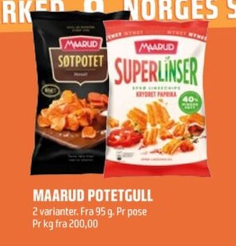 Coop Obs Maarud snacks tilbud