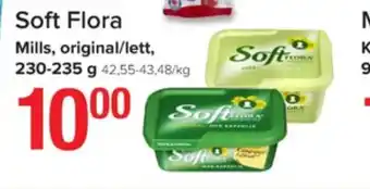 Spar Soft flora plantemargarin tilbud