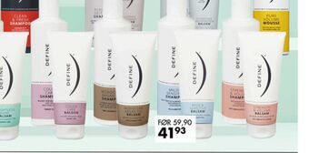 Sparkjøp Define shampoo tilbud
