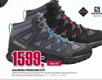 Sport 1 Salomon Lyngen Mid Gtx tilbud
