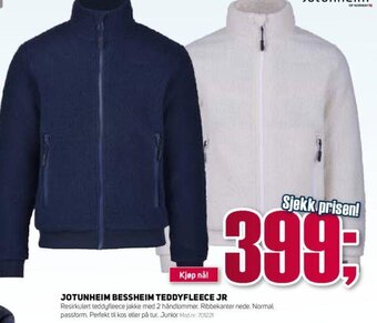 Sport 1 Jotunheim Bessheim Teddyfleece Jr tilbud