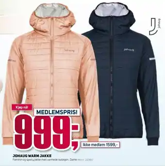 Sport 1 Johaug Warm Jakke tilbud