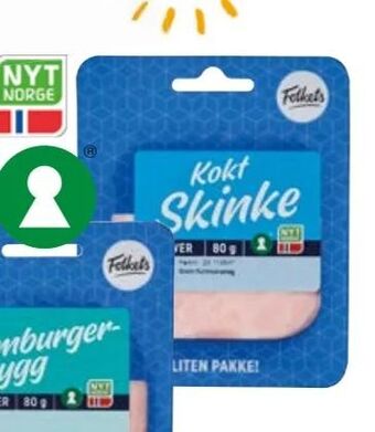 Meny Kokt skinke tilbud