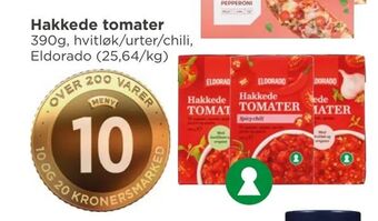 Meny Hakkede tomater tilbud