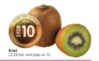 Meny Kiwi tilbud