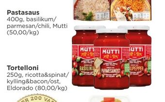 Meny Pastasaus tilbud