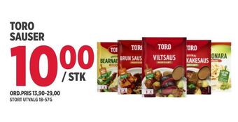 Jacobs Toro sauser tilbud