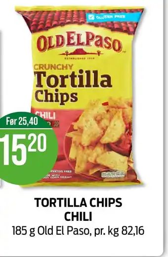Kiwi Tortilla chips chili tilbud