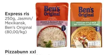 Meny Uncle ben's ris tilbud