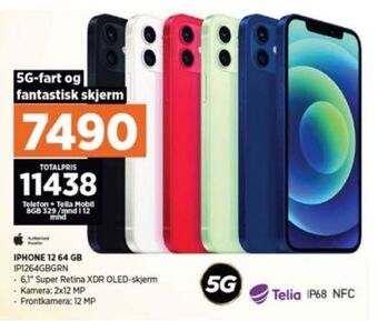 POWER Apple iphone 12 mobiltelefon tilbud